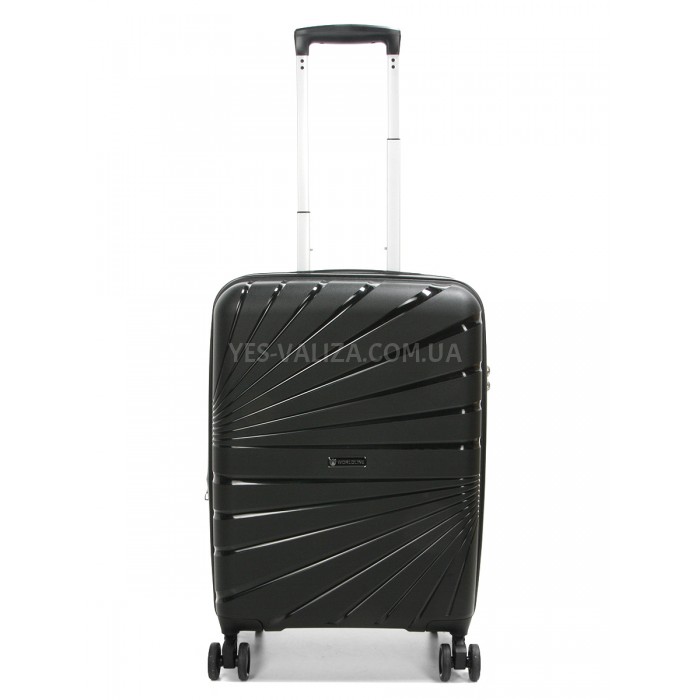 Набор чемоданов Франция (L M S-3шт) полипропилен чёрный/Worldline 287, фото 2