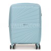 Набор чемоданов Франция (L M S-3шт) полипропилен голубой/Worldline 287, фото 16