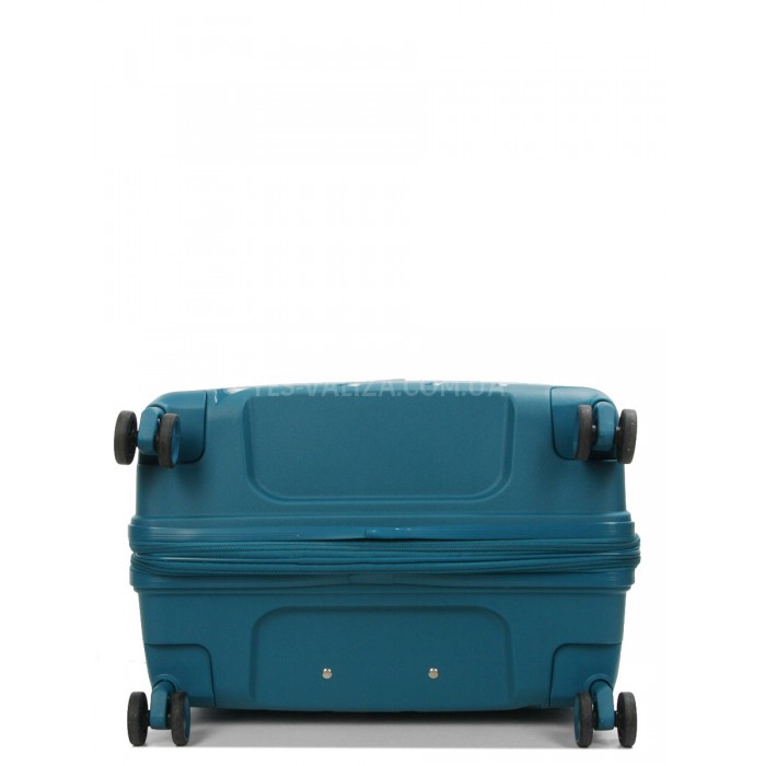 Набор чемоданов Франция (L M S-3шт) полипропилен бирюза/Worldline 287, фото 8