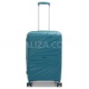 Набор чемоданов Франция (L M S-3шт) полипропилен бирюза/Worldline 287, фото 13