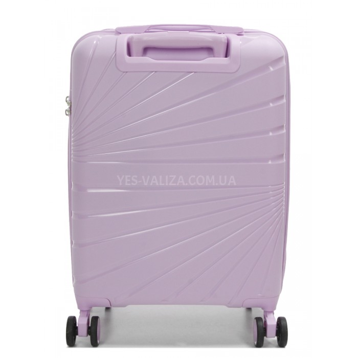Набор чемоданов Франция (L M S-3шт) полипропилен сирень/Worldline 287, фото 7
