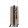 Валіза середня M поліпропілен беж 67х45х26+5/82л/3.8кг/Snowball 39403, фото 14