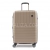 Чемодан средний M полипропилен беж 67х45х26+5/82л/3.8кг/Snowball 39403, фото 12