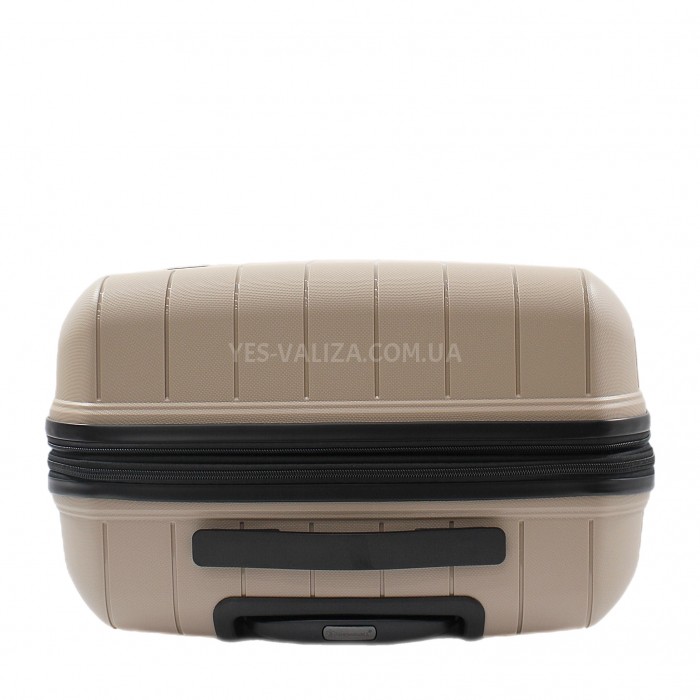 Валіза велика L поліпропілен беж. 78x52x31+5/131л/4.7кг/Snowball 39403, фото 7