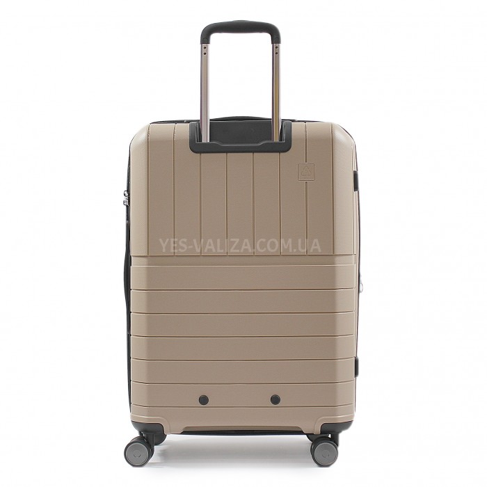 Чемодан малый S полипропилен беж. 55х38х22см/40л/2.6кг/Snowball 39403, фото 2