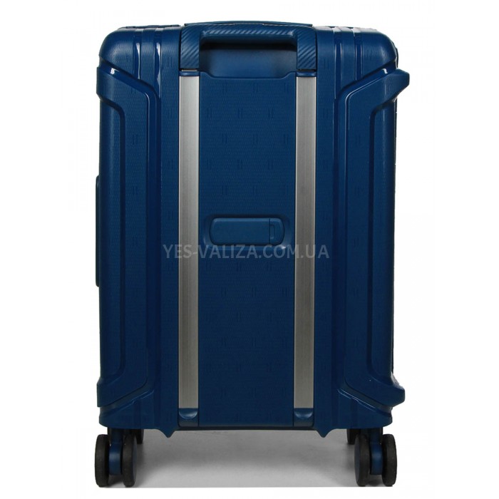 Валіза мала S поліпропілен синя 55х36х21см/33л/3.45кг/Airtex 645, фото 3