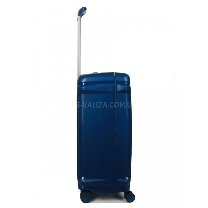 Валіза середня M поліпропілен синій 68х47х27см/76л/4.6кг/Airtex 645, фото 8