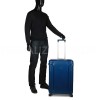 Валіза середня M поліпропілен синій 68х47х27см/76л/4.6кг/Airtex 645, фото 16