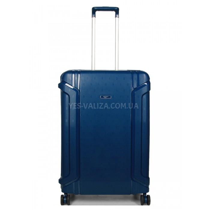 Чемодан средний M полипропилен синий 68х47х27см/76л/4.6кг/Airtex 645, фото 2