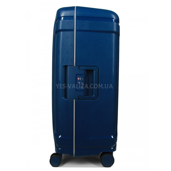 Чемодан средний M полипропилен синий 68х47х27см/76л/4.6кг/Airtex 645, фото 6