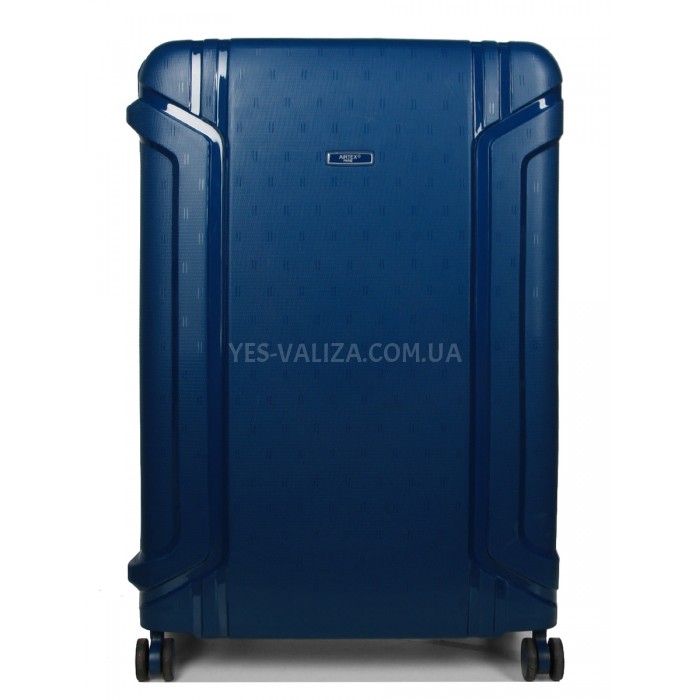 Валіза велика L поліпропілен синя 78х53х31см/101л/5.9кг/Airtex 645, фото 4