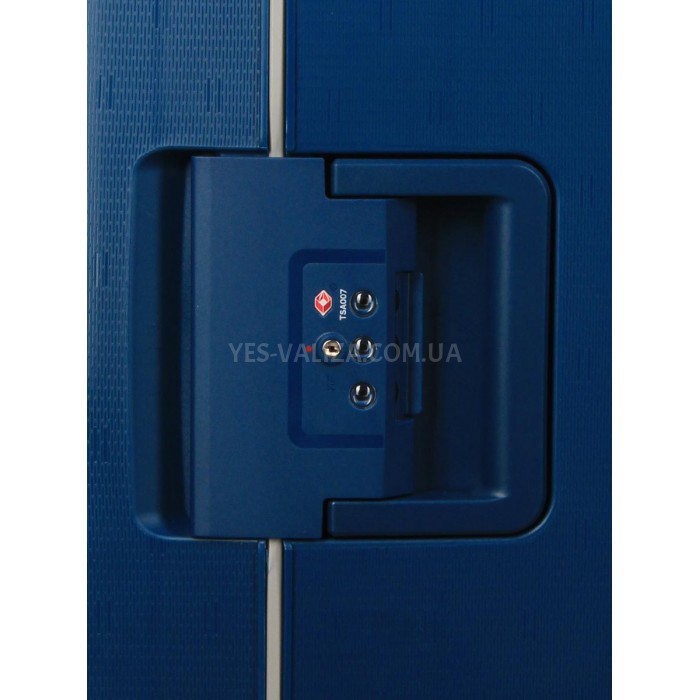 Валіза велика L поліпропілен синя 78х53х31см/101л/5.9кг/Airtex 645, фото 10