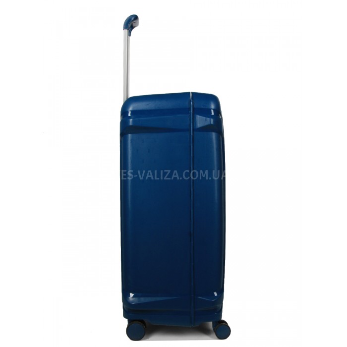 Валіза велика L поліпропілен синя 78х53х31см/101л/5.9кг/Airtex 645, фото 5