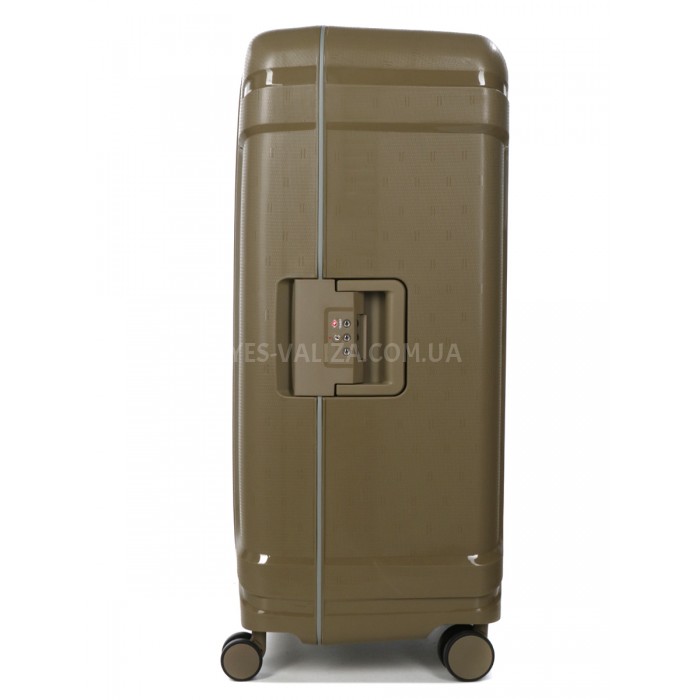 Валіза велика L поліпропілен хакі 78х53х31см/101л/5.9кг/Airtex 645, фото 6