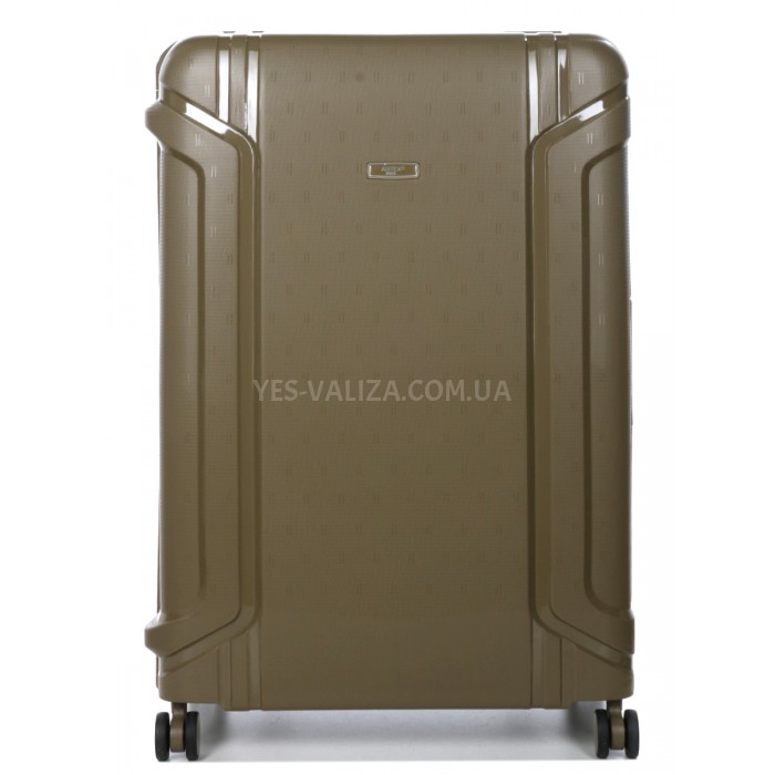 Чемодан большой L полипропилен хаки 78х53х31см/101л/5.9кг/Airtex 645, фото 3