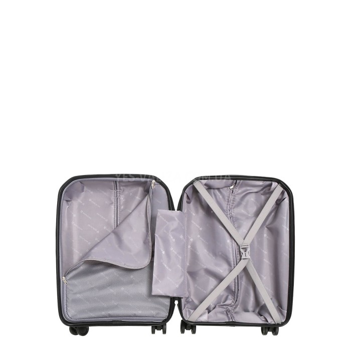 Валіза мала S поліпропілен шампань 55х37х22см/38л/2.7кг/Worldline 291, фото 10