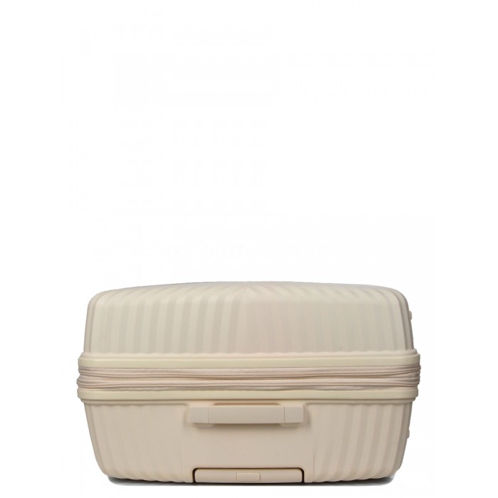 Чемодан большой L полипропилен молоко 77х53х30+5см/114л/5кг/Airtex 639, фото 9