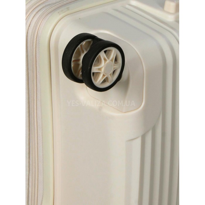 Валіза велика L поліпропілен молоко 77х53х30(+5)см/114л/5кг/Airtex 639, фото 6