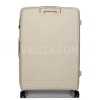Чемодан большой L полипропилен молоко 77х53х30+5см/114л/5кг/Airtex 639, фото 13