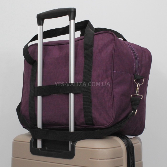 Сумка(ручна поклажа) Польща фіолет 40х30х20см/24л/0.5кг/Fly 0234, фото 5