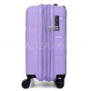 Валіза мала S поліпропілен фіолетова 55х38х24(+5)см/49л/3кг/Worldline 289, фото 19