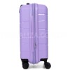 Чемодан малый S полипропилен фиолет 55х38х24+5см/49л/3кг/Worldline 289, фото 18