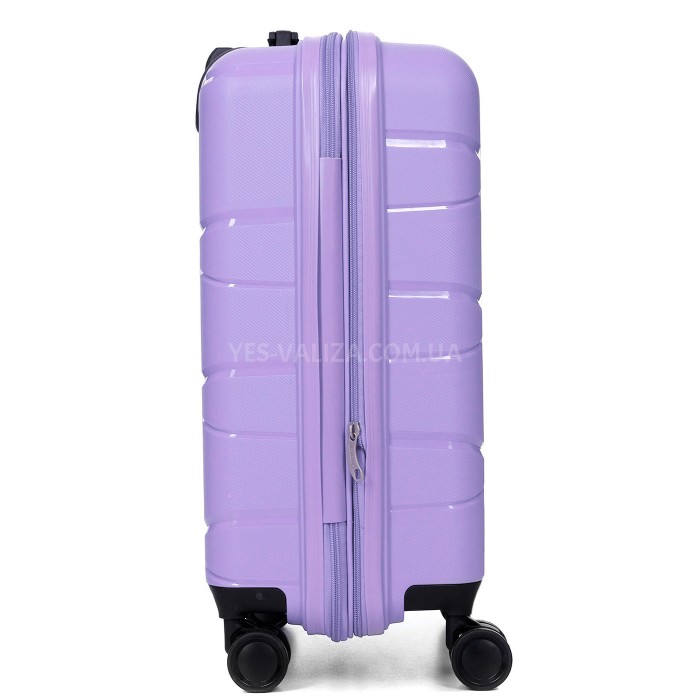Чемодан малый S полипропилен фиолет 55х38х24+5см/49л/3кг/Worldline 289, фото 6