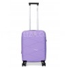 Валіза мала S поліпропілен фіолетова 55х38х24(+5)см/49л/3кг/Worldline 289, фото 13