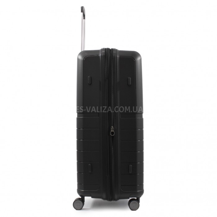 Набор чемоданов Франция (L M S-3шт) полипропилен чёрный/Snowball 39403, фото 5