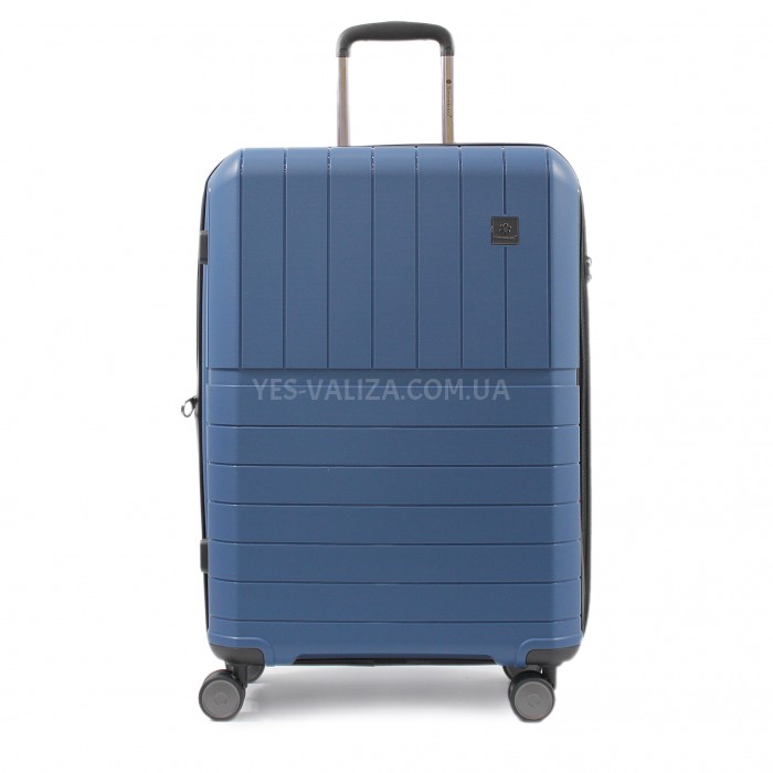 Набір валіз Франція (L M S-3шт) поліпропілен синій/Snowball 39403, фото 4