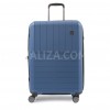 Набор чемоданов Франция (L M S-3шт) полипропилен синий/Snowball 39403, фото 14