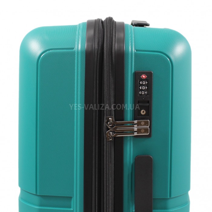 Набір валіз Франція (L M S-3шт) поліпропілен зелений/Snowball 39403, фото 9