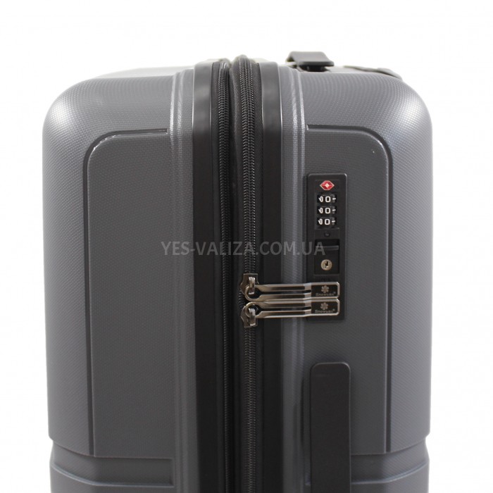 Набір валіз Франція (L M S-3шт) поліпропілен сірий/Snowball 39403, фото 10