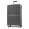 Валіза велика L поліпропілен сіра 78x52x31+5/131л/4.7кг/Snowball 39403, фото 11