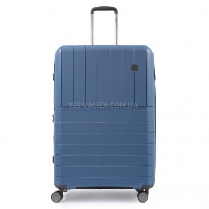 Валіза велика L поліпропілен синя 78x52x31+5/131л/4.7кг/Snowball 39403, фото 1