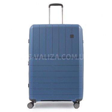 Чемодан большой L полипропилен синий78x52x31+5/131л/4.7кг/Snowbal39403