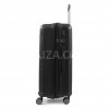 Валіза середня M поліпропілен чорна 67х45х26+5/82л/3.8кг/Snowbal 39403, фото 7
