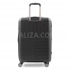 Чемодан средний M полипропилен чёрный67х45х26+5/82л/3.8кг/Snowbal39403, фото 8
