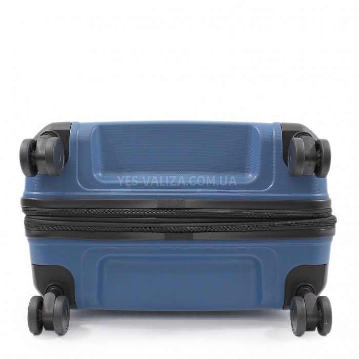 Валіза середня M поліпропілен синя 67х45х26+5/82л/3.8кг/Snowball 39403, фото 7