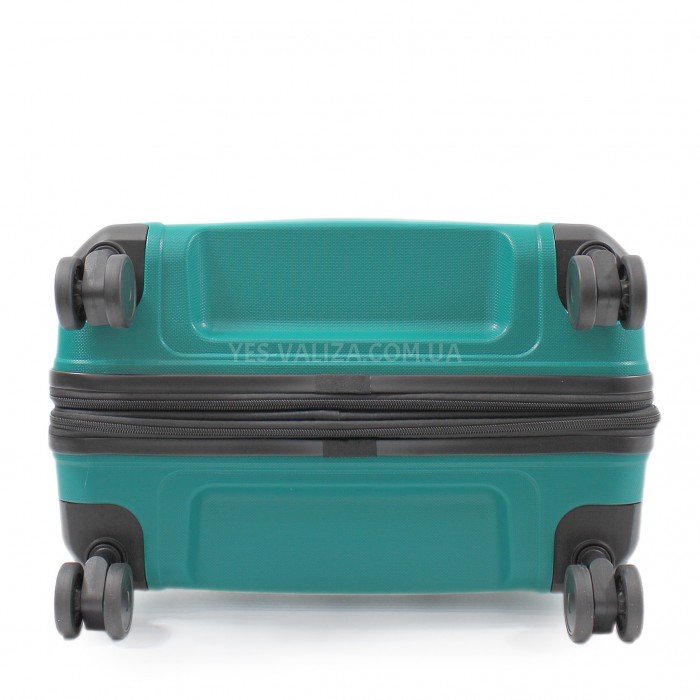 Чемодан средний M полипропилен бирюза 67х45х26+5/82л/3.8кг/Snowball 39403, фото 6