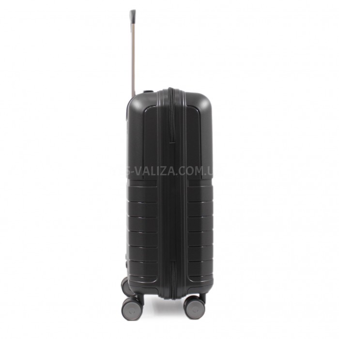 Валіза мала S поліпропілен чорна 55х38х22см/40л/2.6кг/Snowball 39403, фото 5