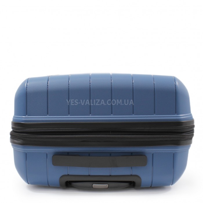 Валіза мала S поліпропілен синя 55х38х22см/40л/2.6кг/Snowball 39403, фото 6