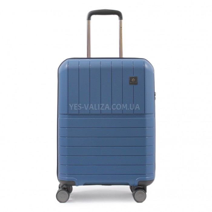 Чемодан малый S полипропилен синий 55х38х22см/40л/2.6кг/Snowball 39403, фото 2