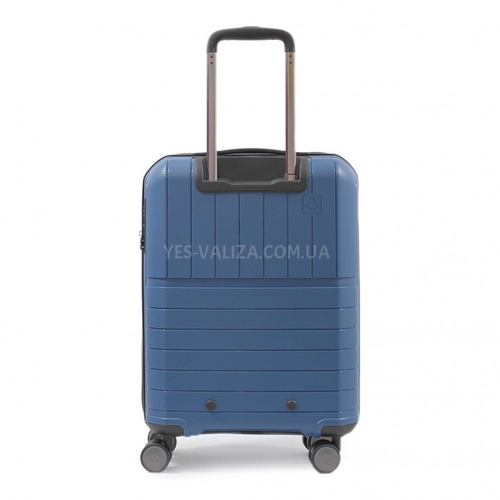 Чемодан малый S полипропилен синий 55х38х22см/40л/2.6кг/Snowball 39403, фото 3