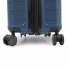 Валіза мала S поліпропілен синя 55х38х22см/40л/2.6кг/Snowball 39403, фото 17