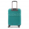 Валіза мала S поліпропілен бірюза 55х38х22см/40л/2.6кг/Snowball 39403, фото 12