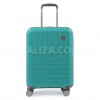 Валіза мала S поліпропілен бірюза 55х38х22см/40л/2.6кг/Snowball 39403, фото 11