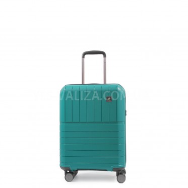 Чемодан малый S полипропилен бирюза 55х38х22/40л/2.6кг/Snowball 39403