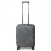 Набор чемоданов Франция (L M S-3шт) полипропилен серый/Airtex 639, фото 6