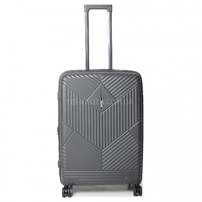 Набор чемоданов Франция (L M S-3шт) полипропилен серый/Airtex 639, фото 3